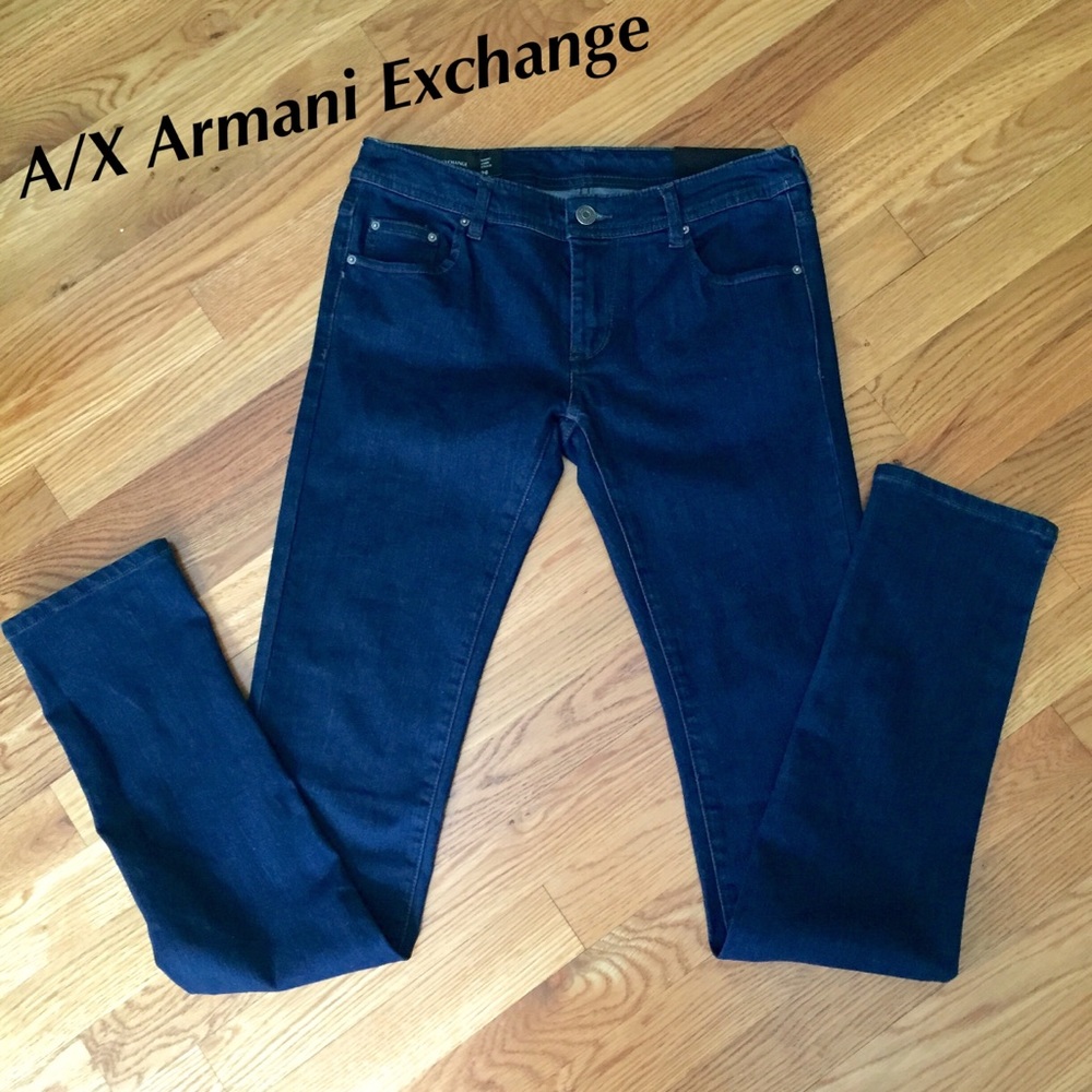 [26] A/X Armani Exchange Jambe Etroite Jeans